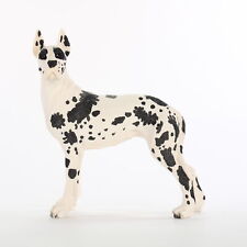 Great Dane Figurine Hand Painted Collectible Statue Harlequin picture