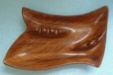 Vintage California Style Faux Wood Ashtray #2510 picture