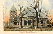 Vintage Postcard; Presbyterian Church, Mendota IL LaSalle County, Wheelock picture