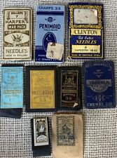 Antique Sewing Needle Lot - Crowleys, Piccadilly, Abel Morrall’s & More picture