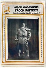 1980s Eagle's View Sewing Pattern PM92 Mens Caped Woodsmans Frock Sz 36-50 15274 picture