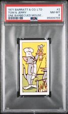 1971 ONE BARBECUED MOUSE... BARRATT & CO. LTD TOM & JERRY #2 PSA 8 NM-MT picture