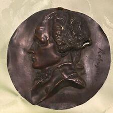 1831-David D' Angers, Sc.- Robespiere Medallion, cast bronze picture