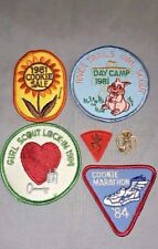 Vintage Set Of Brownie & Girlscout Patches & Pin picture
