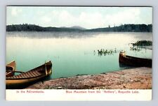 Raquette Lake NY-New York, Blue Mountain from Antlers Hotel Vintage Postcard picture