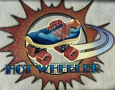 Lot of (5) Vintage 1970s HOT WHEELER Roller Skates Glitter Iron Shirt Transfer picture
