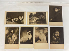 LOT x7 National Gallery Art Lord Wharton Sleeping Shepherdess Urquhart Postcards picture