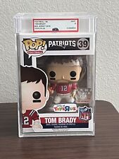 Psa 9 MINT 2016 Tom Brady Red Jersey Patriots Toys R Us NFL Funko Pop #39 picture
