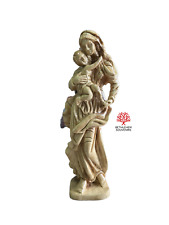 Big Holy Mary With Baby Jesus Olive Wood 50Cm Artist Figure Bethlehem Christian picture