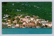 St Thomas-Virgin Islands, Denmark Hill, Antique Vintage Souvenir Postcard picture