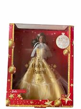 Barbie Signature 35th Anniversary 2023 Holiday Doll Brown Hair NEW “READ” picture
