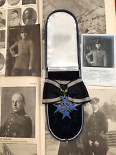 PRUSSIAN CASED GERMAN CROSS WWI POUR LE MERITE WAGNER 938 SILVER OSWALD BOELCKE picture
