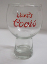 Vintage 1970’s Coors Beer Glass Fish Bowl Goblet picture