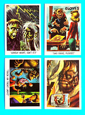 1959 Topps Bubbles You'll Die Laughing 4x LOT: Rare # 20 24 32 38 Wolfman EX picture
