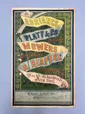 1886 ADRIANCE PLATT Co BUCKEYE WORKS Antique FARM Advertising Illustrate Catalog picture