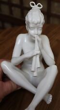 Vintage Kaiser Nude Playing Flute German Figure No 385 picture