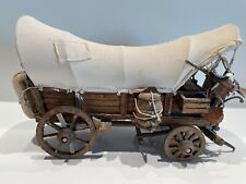 Conestoga Handmade Vintage Wooden Realistic Covered Wagon Model Western Decor picture
