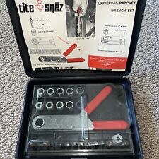 Tite SQEZ Tight Squeeze USA Ratcheting Low Profile Socket Wrench Set picture