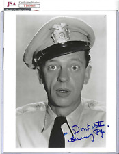 Don Knotts Autographed 8x10 Photo Television Star Barney Fife Actor JSA COA #2 picture
