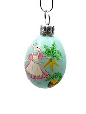 Patricia Breen Miniature Egg Dig Deep Bunny Carrots Easter Christmas Ornament picture