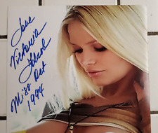 Victoria Zdrok signed 11x14 photo, JSA COA, Playboy Playmate October 1994 picture