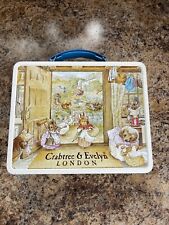 Crabtree & Evelyn London Vintage Tin Lunchbox, Used, 1985 picture