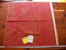 SCALAMANDRE LARGE SQUARE HIGH END FABRIC MSRP$200-400+/Y E71 picture