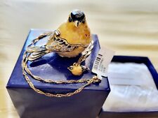 KINGSPOINT DESIGNS Goldie Goldfinch Jewelry Box & Necklace picture