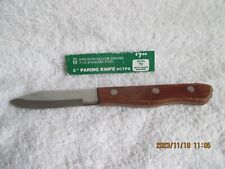 VINTAGE  PRECISION HOLLOW GROUND STAINLESS PARING KNIFE 3
