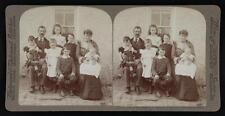 Photo:Sturdy folk of old Ireland - a family at home,in County Roscommon picture