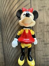 Vintage Disney Minnie Mouse 1980s poseable PVC Figure 5 1/2” picture
