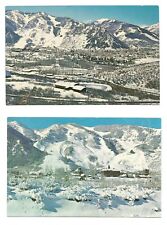 2 Aspen Colorado CO Postcards Mountains Snow picture