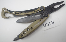 Desert Tan Leatherman Skeletool Minimalist Multi-Tool Pliers Pocket Knife picture