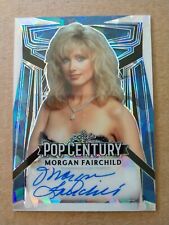 Morgan Fairchild signed Pop Century card TV and Movie actress Hollywood starlet picture