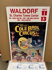 VINTAGE CLYDE BEATTY COLE BROS. CIRCUS POSTER 14