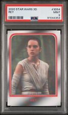 2020 TOPPS ON DEMAND STAR WARS 3D 3D-54 REY PSA 9 picture