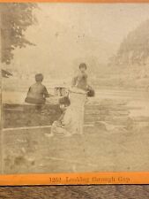 1860s Delaware Water Gap PA NJ Child Stereoview Albumen Photo Pennsylvania picture