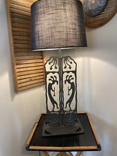 Vintage Kokopelli Iron Lamp (without shade) picture