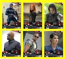 2014 Upper Deck Captain America The Winter Soldier Base Cards 1-100 You Pick  picture