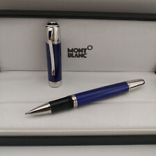 Montblanc Meisterstuck Blue Classique Luxury Rollerball Pen New With Box picture