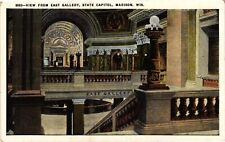 Vintage Postcard- 6092. STATE CAPITOL MADISON WI. UnPost 1910 picture