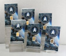 1 /15 GRAM GOLD 6 PACK OF THE US SPACE FORCE .999 PURE INVESTMENT BULLION 26xxe picture