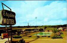 Beeville, TX Texas  ESQUIRE MOTEL  Pool~50's Cars  BEE COUNTY  Roadside Postcard picture