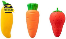 Three Fruit Erasers Student Creative Stationery Office Creative Erasers Sketch E picture
