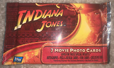 2008 indiana jones topps 7 Movie photo cards pack picture