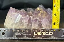 Full polished amethyst lustrous large cluster crystals picture