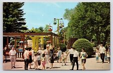 c1960s~Salem New Hampshire NH~Canobie Lake Park~Kids~Gondola~Vintage Postcard picture