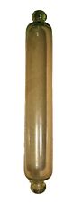 Antique 19th Century Blown Glass Rolling Pin 17“ Long picture
