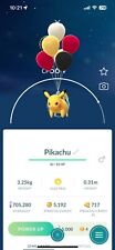 Pokémon Go Flying Pikachu with Special Balloons  Black & Red Tradè picture