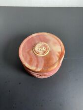 Beautiful Soap Stone powder Marble  container Victorian Vanity picture
